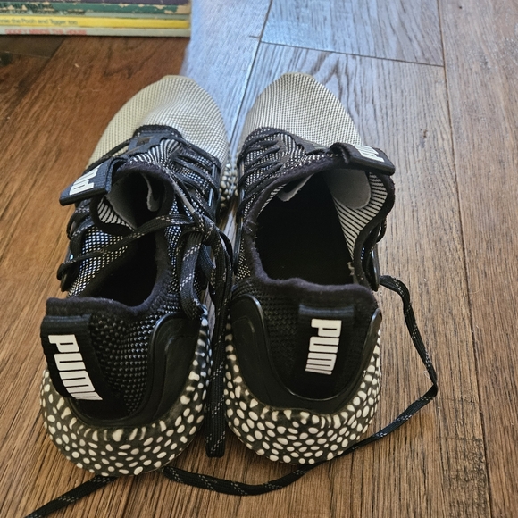 Size 8.5 - PUMA Hybrid Rocket Runner Black White Need Some Cleaning Used Conditi main image 11
